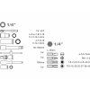8818360 | Steckschlüsselsatz 1/4", 4–14 mm – 45-teilig