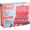 8818128 | Klíče nástrčné 1/2″x38 mm, TORX E8-24 - 10-dílná