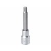 4700628 | Kľúč nástrčný s výstupom, 1/2" štvorhran, pre skrutky s vnútorným 6-hranom, dlhý typ dĺžka 100 mm, Hx 8