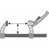 4755002 | Ratschenklemme, Schnellspanner, 200 x 80 mm