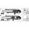 4780022 | Universelles Abbrechmesser mit selbstschließendem 18-mm-Mechanismus