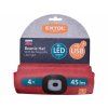 43451 | Kappe mit 4xLED-Scheinwerfer, 45 lm, Li-Ion 300 mAh, weiß-blau-rot