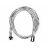 630228 | PVC-Duschschlauch schwarz-silber 1,5 m