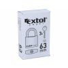 77040 | Lakat, öntöttvas, színes 63 mm, 3 kulcs
