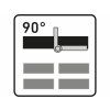 8812291 | Állítható műanyag szög 15 - 165°