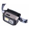 Wiederaufladbare Stirnlampe mit Bewegungssensor, 500 lm, USB | Extol Light (43185)