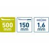 Machete mit Holzgriff 500 x 1,6 mm | Extol Craft (970001)
