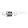 210048 | Weldon 32 mm / Weldon 19 mm adapter