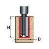 Schaftnutfräser, Durchmesser 19 x 25 mm | Extol Premium (8802119)