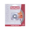4763041 | Kotúč rezný diamantový Turbo Thin Cut, suché a mokré rezanie, FORTUM 115x10,0x1,2x22,2 mm