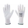Arbeitshandschuhe aus polyurethanbeschichtetem Polyester, weiß, Größe 230 mm (M) | Extol Premium (8856631)