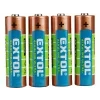 Batéria alkalická 1,5V, typ AA - balenie 4 ks | Extol Energy (42011)