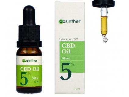 absinther cbd olej 5 10ml