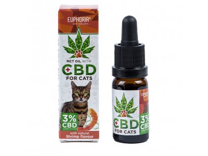 639 Euphoria CBD olej 3% 10ml pro kočky
