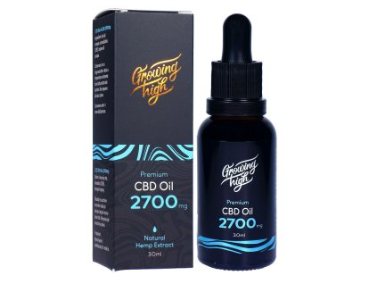 GH027001 Growing High CBD oil 2700mg olej kapky 30ml