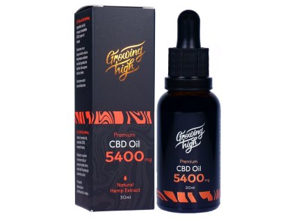 GH054001 Growing High CBD oil 5400mg olej kapky 30ml
