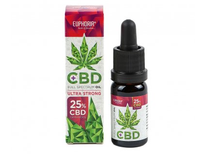 Euphoria CBD olej 25% 30 ml 7500 mg