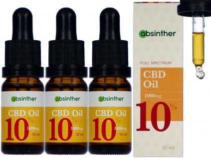 absinther cbd olej 10 10ml