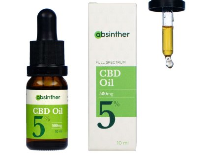 absinther cbd olej 5 10ml