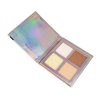 L.A. Colors Beauty Booklet Hi-Lite & Bronzer Palette 4 g