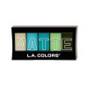 L.A. Colors Paletka Očních Stínů Matte 7,1 g