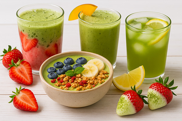 Letní osvěžení s matchou - 5 receptů, které si zamilujete