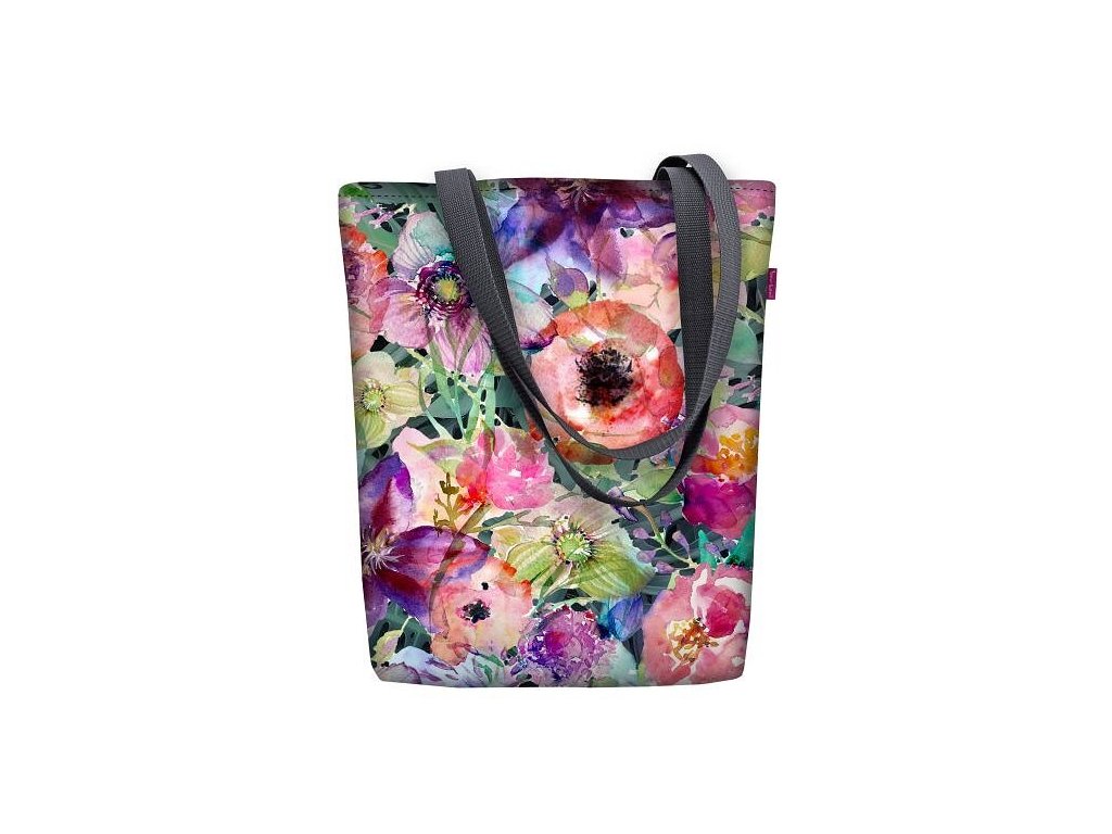Dizajnová taška na rameno Sunny - Flora