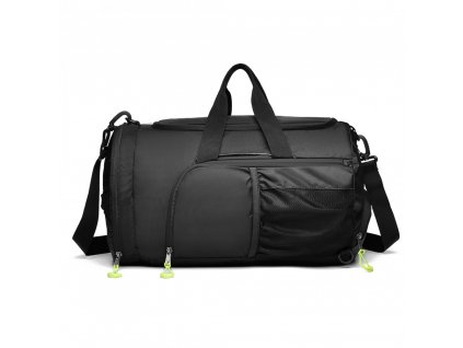 Multifunkční pánská sportovní taška / batoh - černá