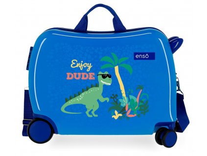 Dětský kufřík na kolečkách - odražedlo - Enso Enjoy Dude