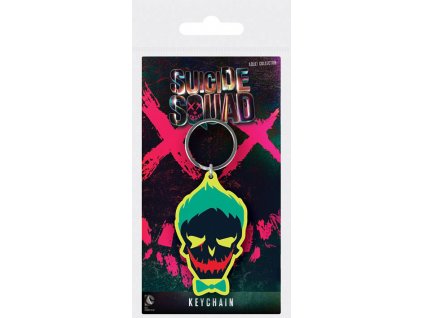 Suicide Squad - Sebevražedný oddíl - klíčenka Joker - lebka