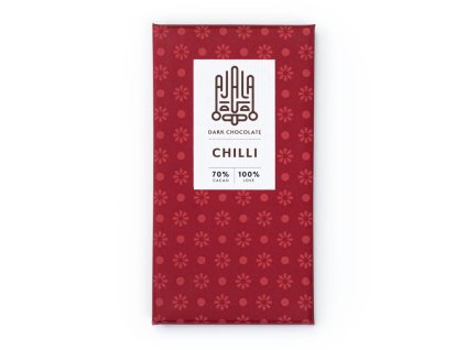Čokoláda Chilli - 70% kakaa 100% lásky - Ajala - 45g