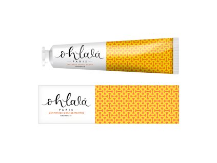 Pasta na zuby - Pomeranč & Máta - 75 ml - Ohlalá Paris
