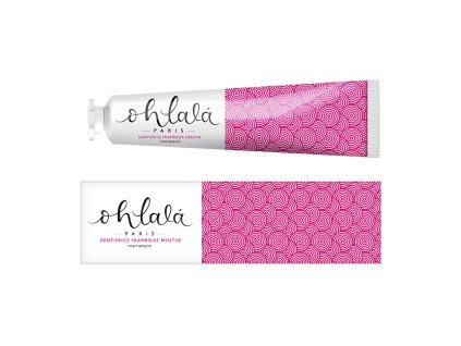 Zubná pasta - Malina & Mäta - 75 ml - Ohlalá Paris