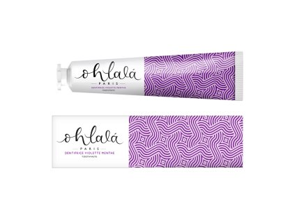Pasta na zuby - Fialka & Máta - 75 ml - Ohlalá Paris
