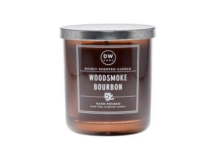 Vonná svíčka DW HOME – Woodsmoke & Bourbon - 275 g