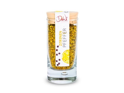 Citrónový pepř - malé skleněné balení - 40g