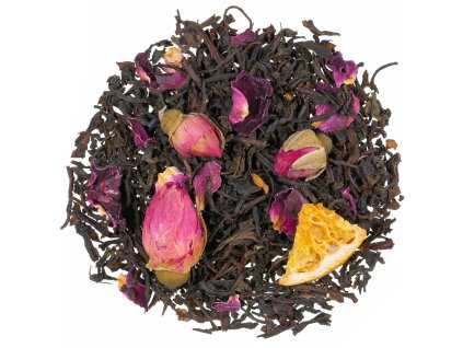 Krémový Earl Grey - Černý čaj s bergamotem, limetkou a růžemi - 80g - Teabee