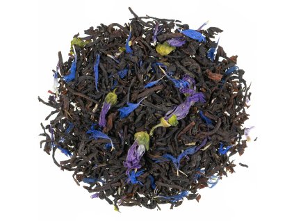 Modrý baron - Černý čaj s bergamotem a květy chrpy - 80g - Teabee