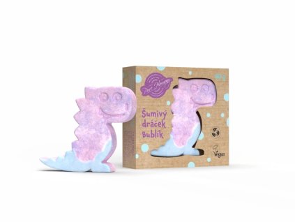 Fizzer do koupele šumivý dráček Bublík s probiotiky Pure Harmony - 60g