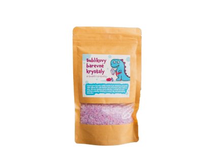 Sůl do koupele Bublíkovy barevné krystaly s probiotiky Pure Harmony - 160g