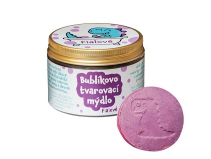 Bublíkovo tvarovací mýdlo Pure Harmony - 100g (fialové)