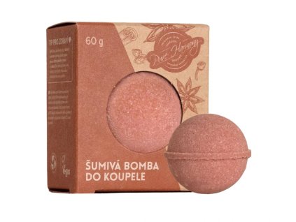 Šumivá koupelová bomba Perníček Pure Harmony 60g