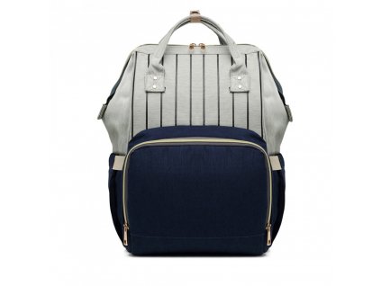 Cestovní batoh - modro-šedý Stripe