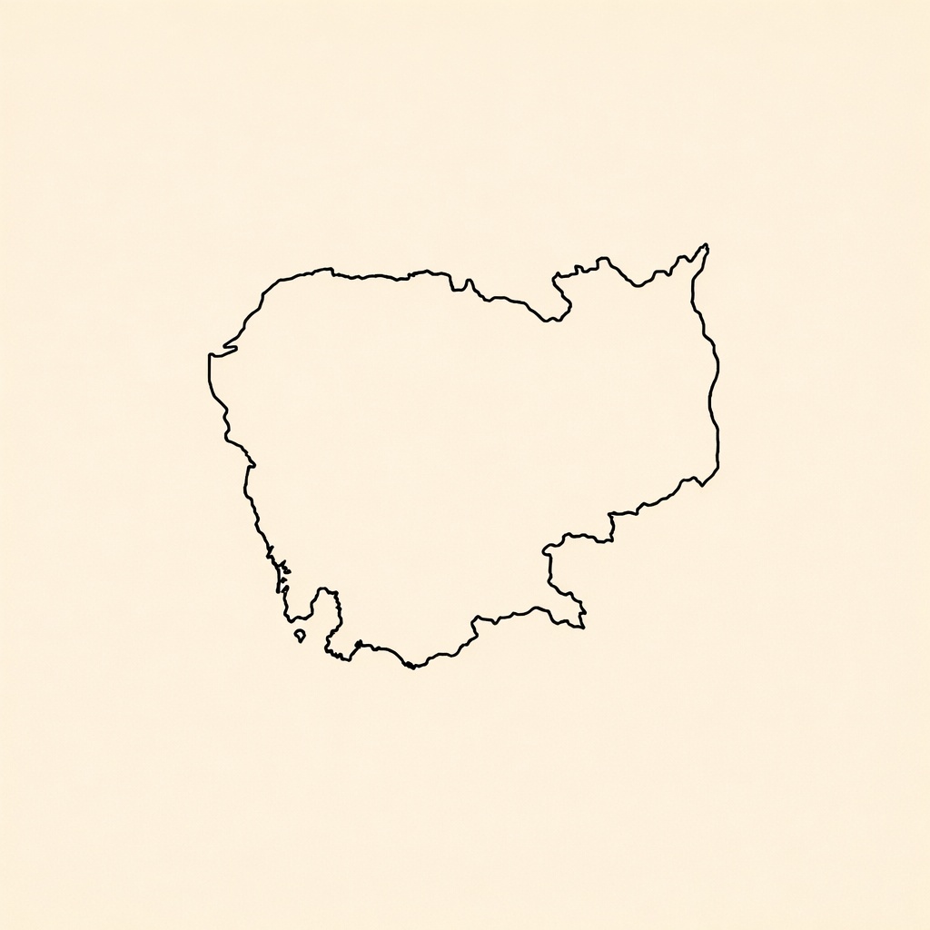 kambodza-mapa