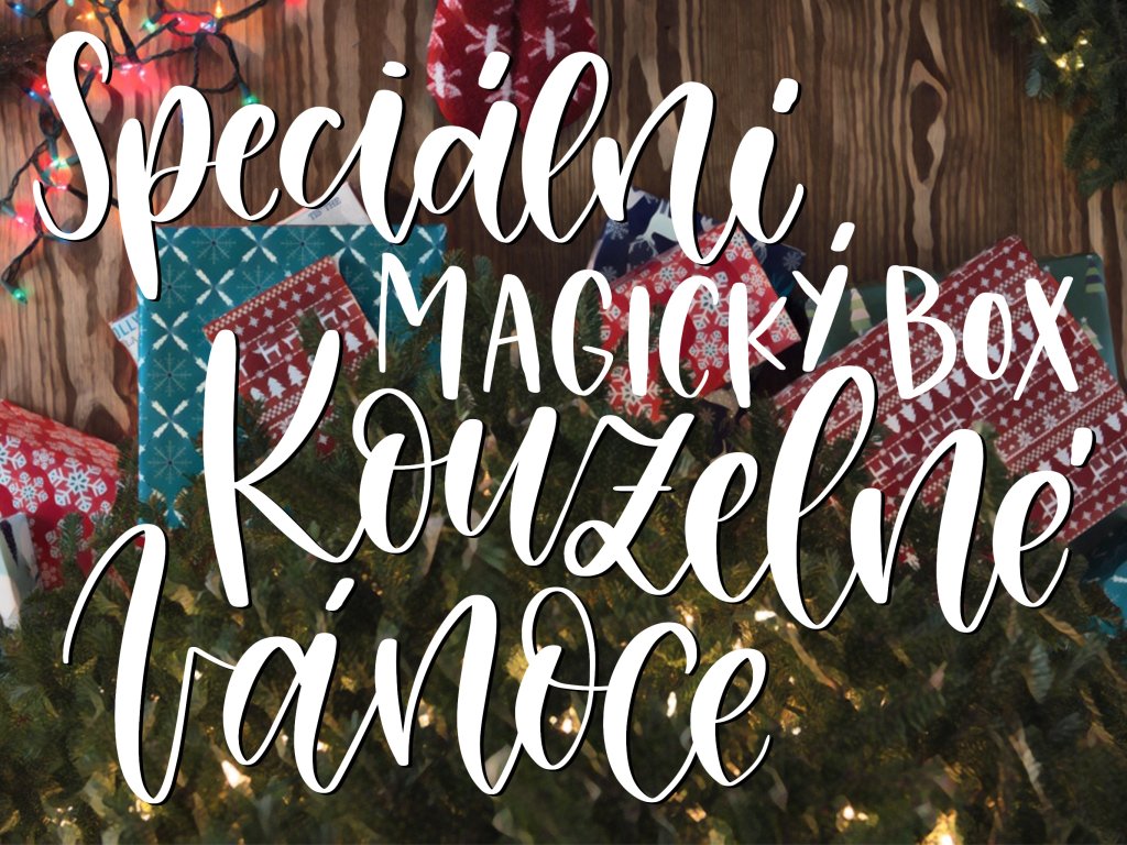 Speciální magický box: Kouzelné Vánoce Tenhle box jsme vyčarovali přímo v Bradavicích
