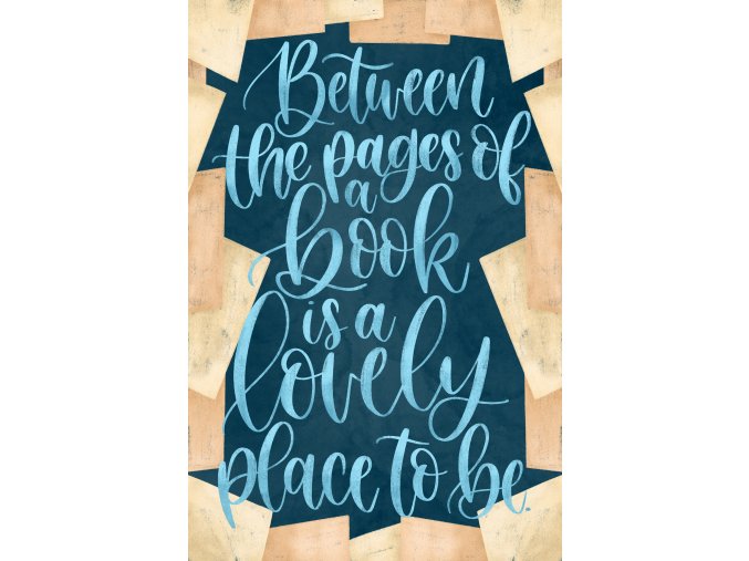 Art print: Between the pages