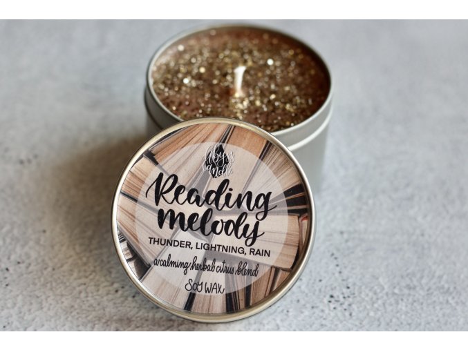 Reading melody "THUNDER, LIGHTNING, RAIN" (Čtecí melodie "HROMY, BLESKY, DÉŠŤ")  Když začíná bouřit, vytahuju knížku.