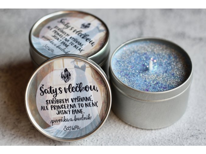 Šaty s vlečkou, stříbrem vyšívané, ale princezna to není, jasný pane. (Popelka)  Kouzlo klasických pohádek