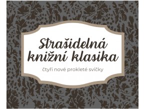 Set svíček: Strašidelná knižní klasika  Kdy jindy se tak krásně bát, než právě teď?