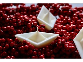 Sójová svíčka: Plovoucí lodička Rozsviťte si kousek štěstí